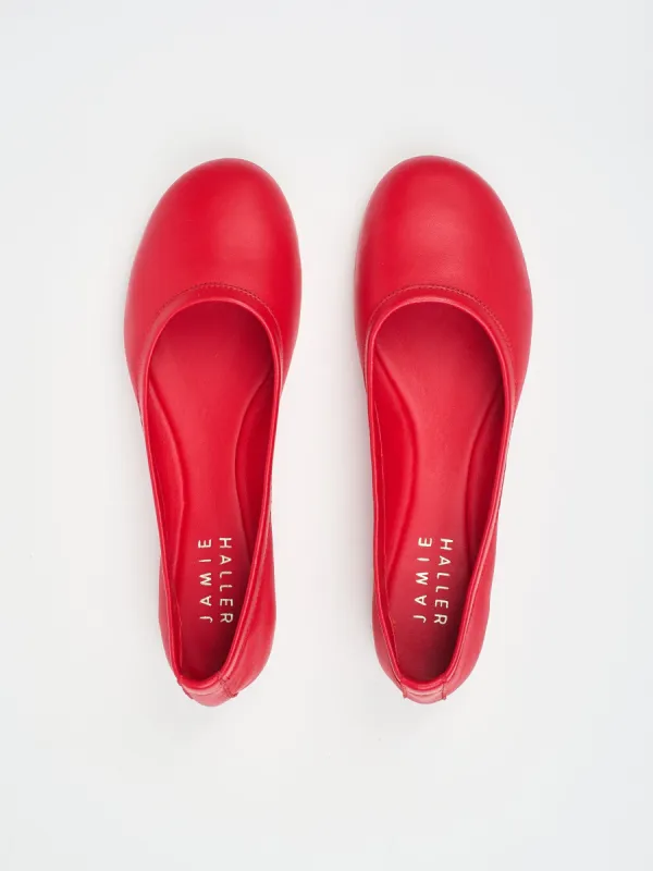 The Minimalist Slipper in Brick sold by Jamie Haller