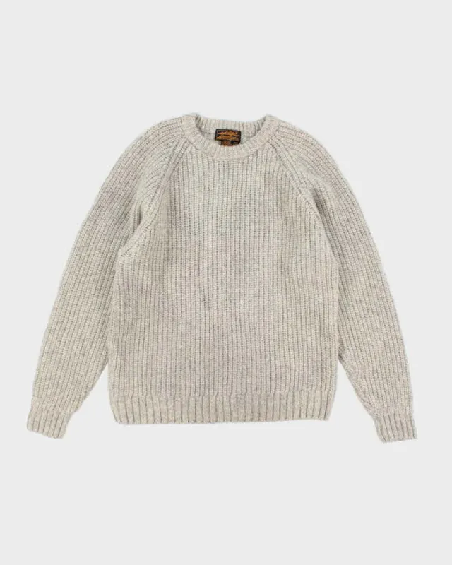 Vintage 90's Eddie Bauer Heavyweight Chunky Knit Jumper - M sold by Rokit