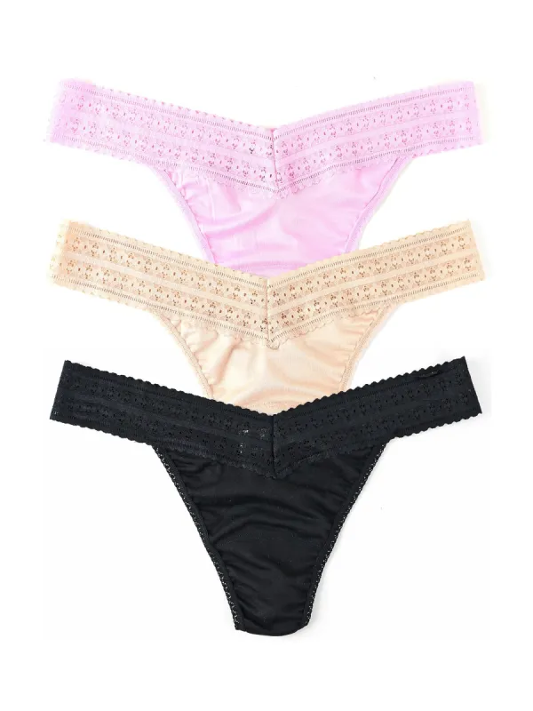 DreamEase® Original Rise Thong 3 Pack sold by Hanky Panky