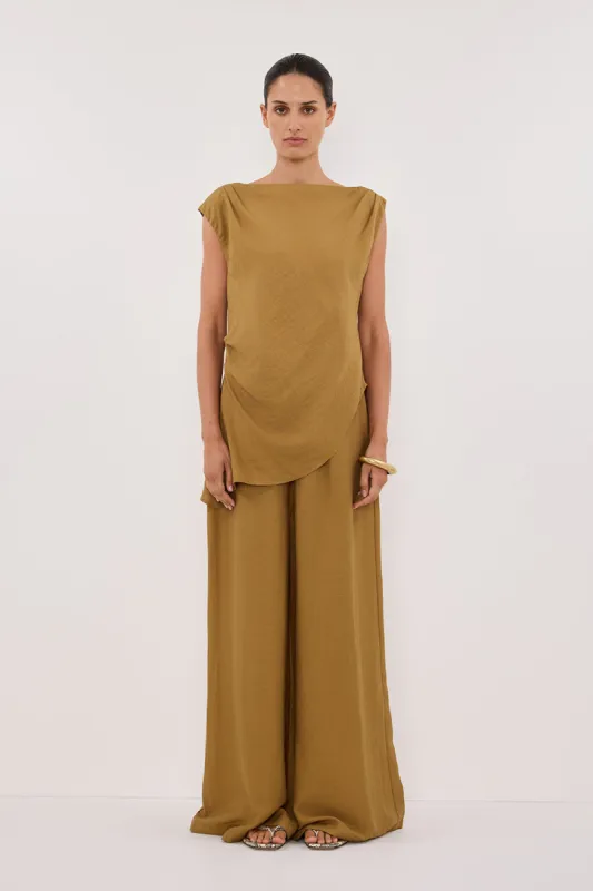 SHYLA FERN ASYMMETRICAL TOP sold by Dissh