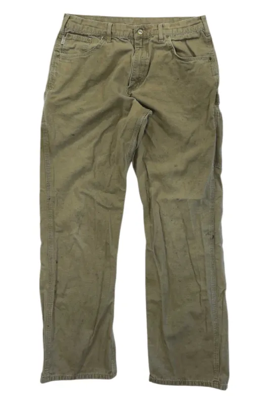 Mens Canvas Carpenter Loose Fit Pants sold by Out&Back Outdoor