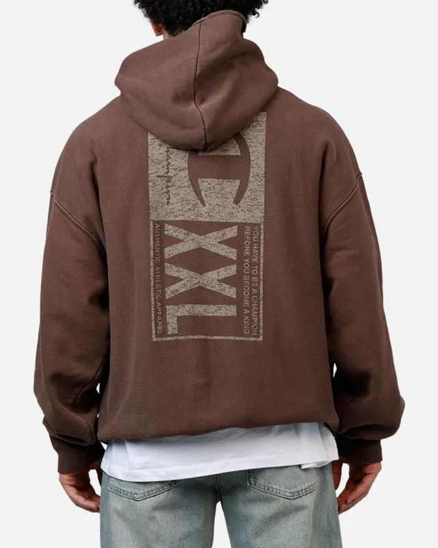 Champion XXL Hoodie Chocolate sold by Culture Kings