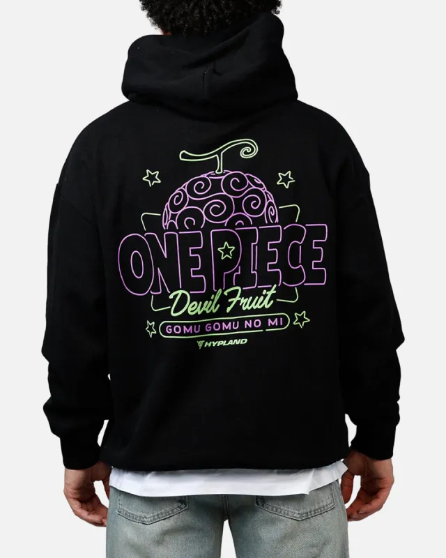 Hypland X One Piece Neon Gomu Hoodie Black sold by Culture Kings