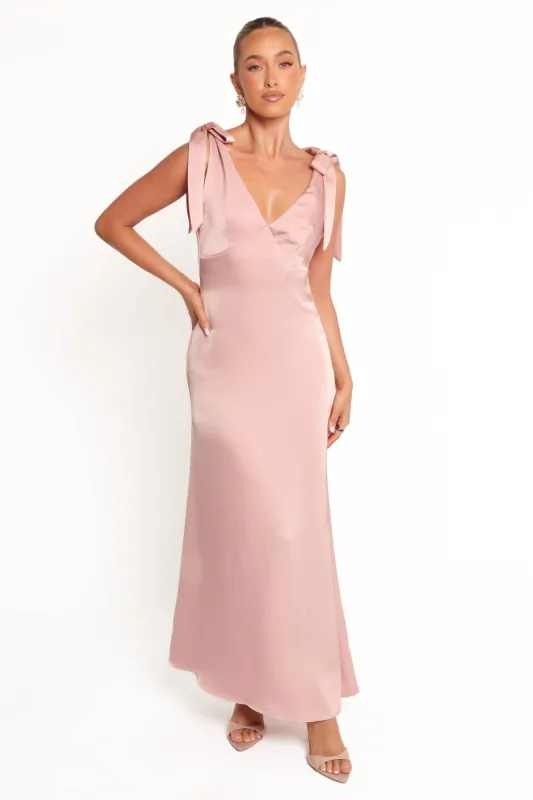 Claudine Midi Dress - Pink sold by Petal & Pup