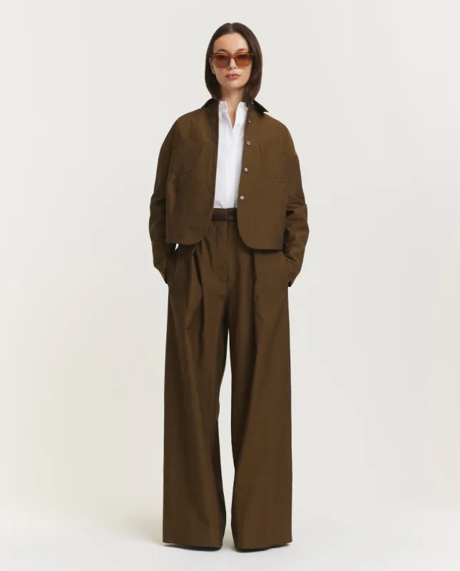 Wijde wol-mix broek sold by Pauw Amsterdam
