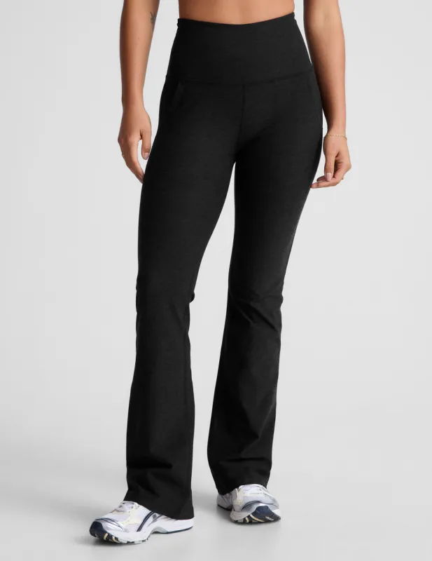 Spacedye High Waisted Practice Pocket Bootcut Pant sold by Beyond Yoga