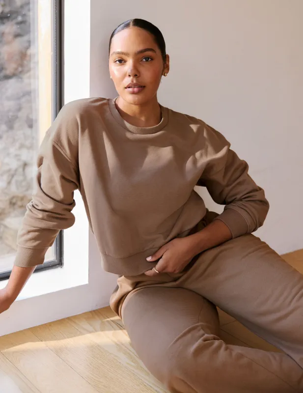 LuxeFleece Oversized Sweatshirt sold by Beyond Yoga