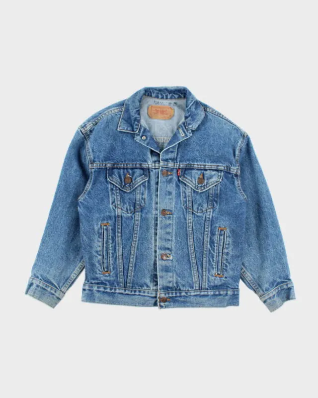 Vintage 90's Levi's Medium Wash Faded Denim Jacket - S sold by Rokit