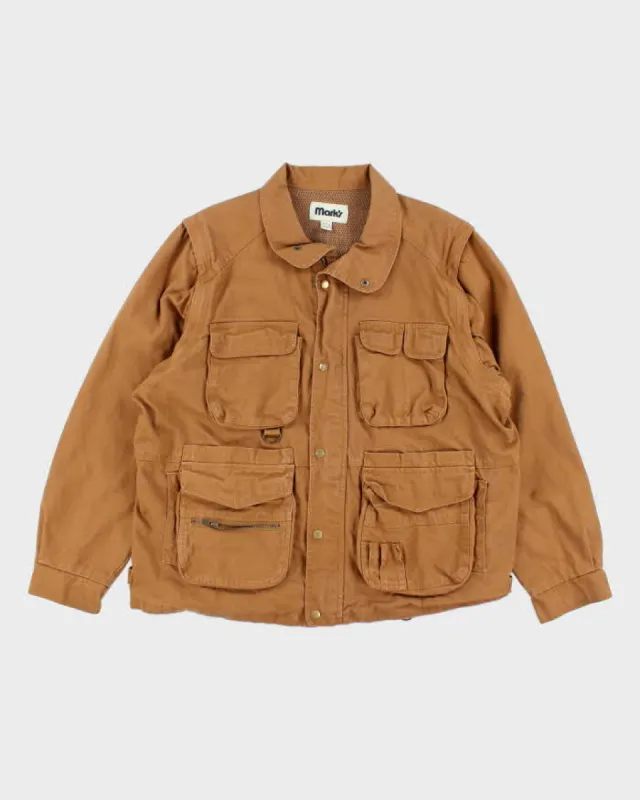 Vintage Mark's Multi Pocket Heavyweight Workwear Jacket - XL sold by Rokit