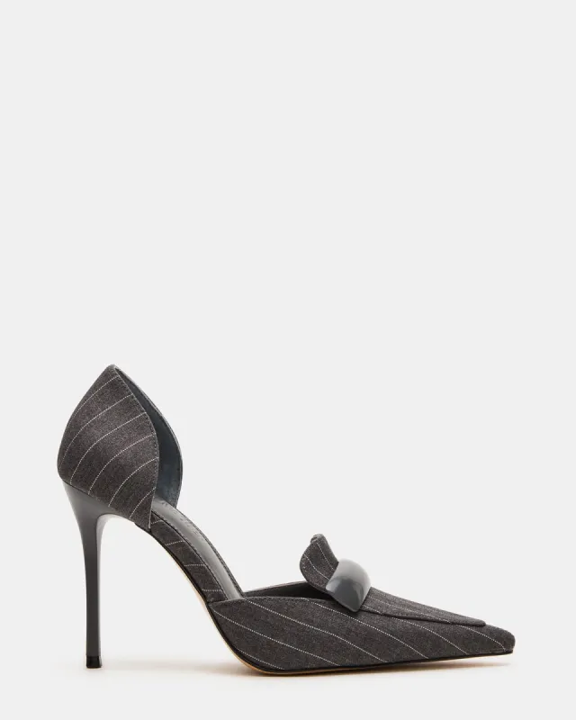 DELPHINI GRAY PINSTRIPE sold by Steve Madden