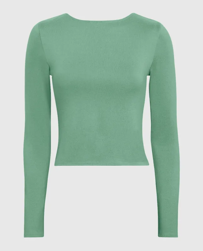 Long Sleeve Pajama Top sold by La SENZA