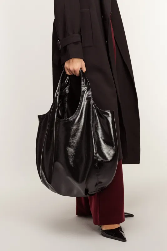 PADDED VEGAN LEATHER TOTE BAG sold by OAK AND FORT