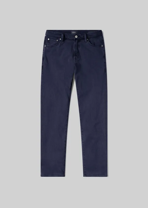 Gage Slim Straight Soft Weft in Cadet Blue sold by Citizens Of Humanity