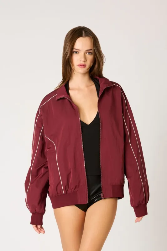 Nylon Bomber Jacket sold by Cotton Candy LA