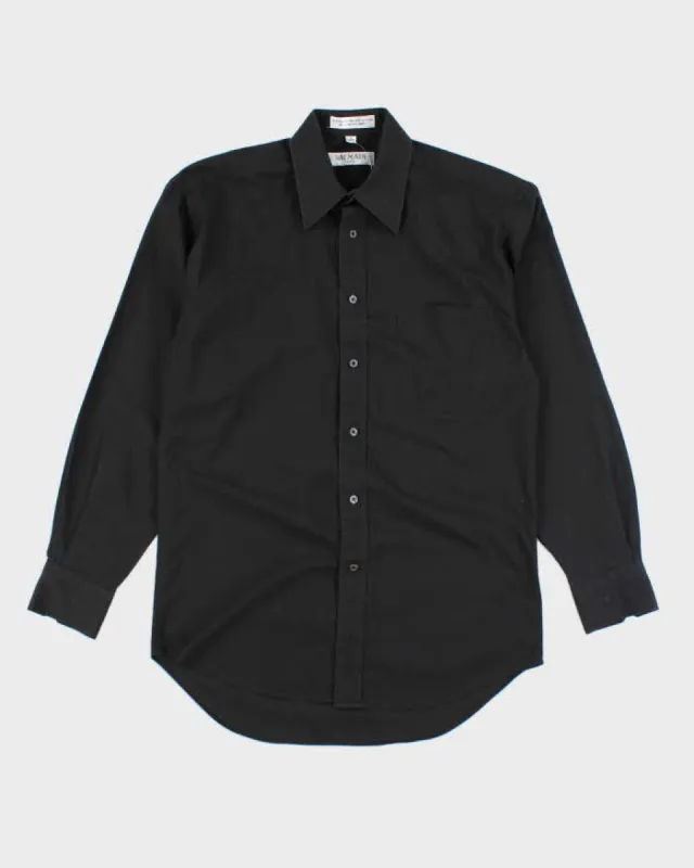 Balmain Black Long Sleeve Shirt - S sold by Rokit