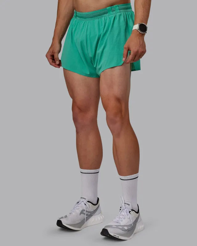 Race Day Running Short 3" - Mystic Green sold by LSKD