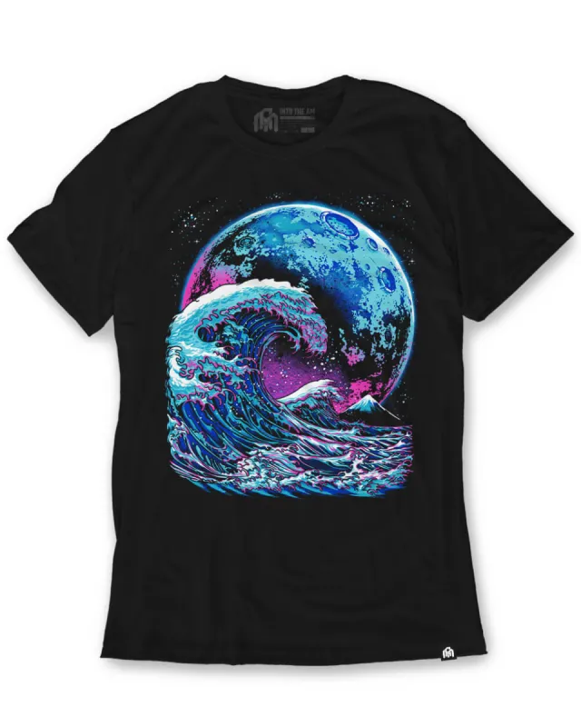 Tidal Surge Glow-in-the-Dark Tee sold by INTO THE AM
