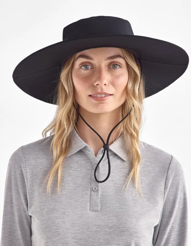 Ultra Wide Broad Brim Sun Hat UPF 50+ sold by Solbari
