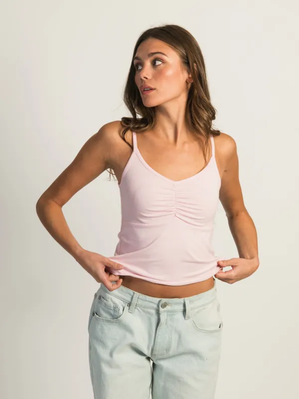 HARLOW ABBY TANK - LIGHT PINK sold by Harlow
