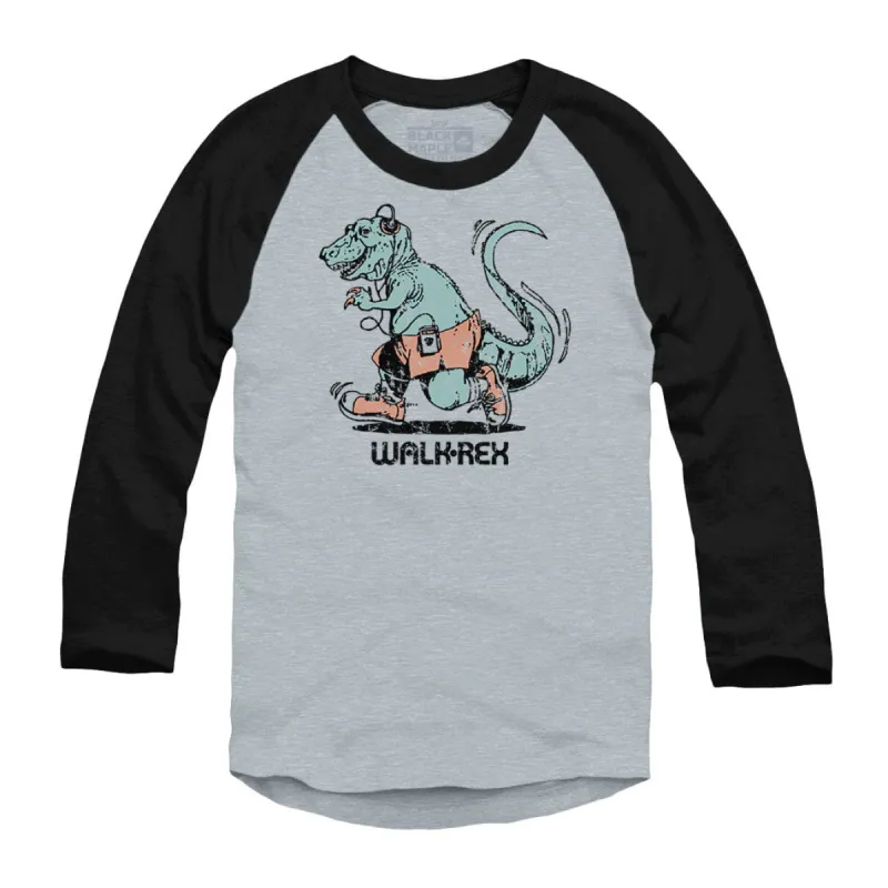 Walk-Rex Raglan Baseball Shirt sold by Black Maple Trading