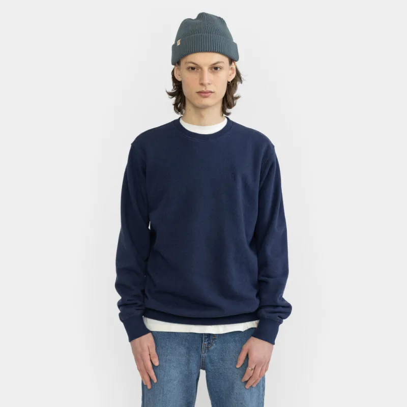 Regular Crewneck / 2062 REV - Navy-melange sold by Revolution