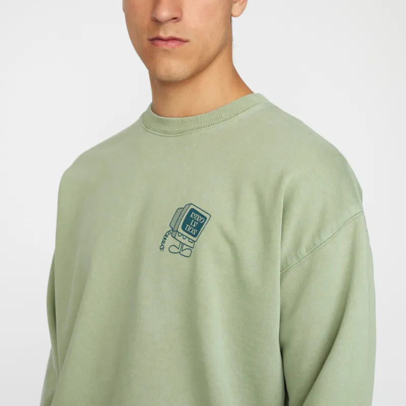 Loose Crewneck / 2773 UNP - Lightgreen sold by Revolution