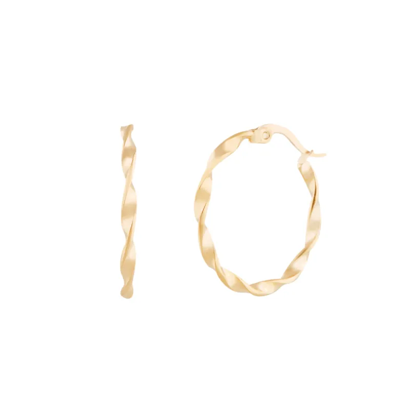 Souvenirs Hoops - Gold sold by Twenty Compass