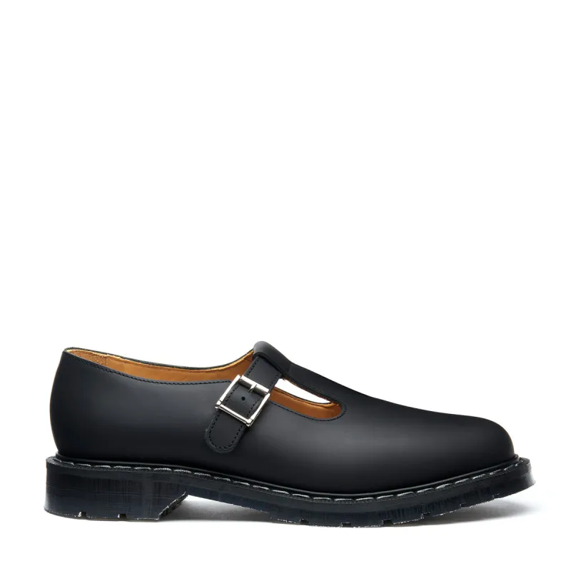 Black Greasy Mary Jane Shoe sold by Solovair