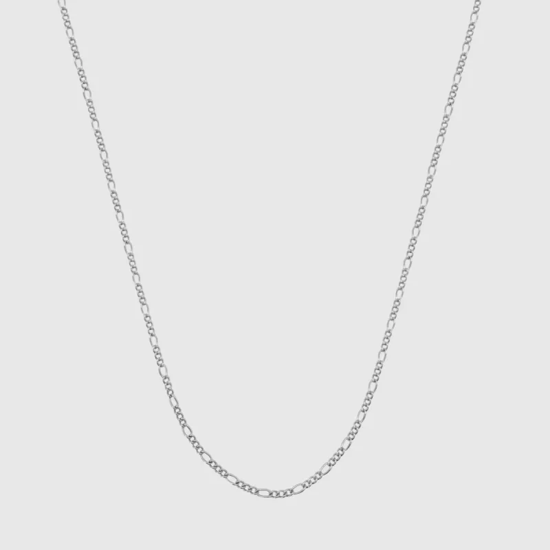 Round Figaro (Silver) 2mm sold by DVVX