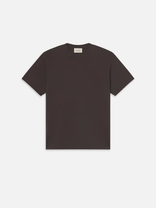 FRAME Logo Tee -- Brown sold by Frame Denim