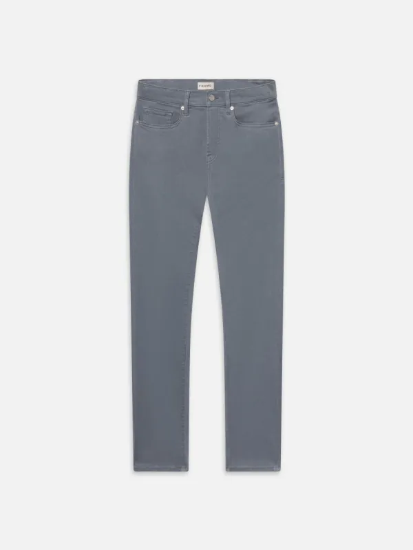L'Homme Slim Brushed Twill -- Smoky Blue sold by Frame Denim