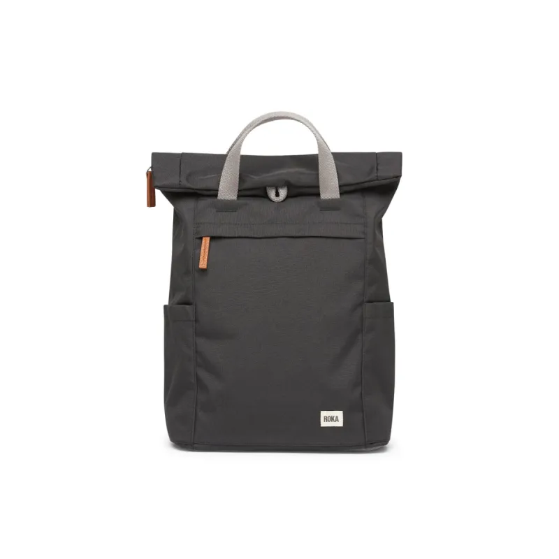 ROKA Finchley A Ash Medium Recycled Canvas Bag - OS sold by The Foot Factory