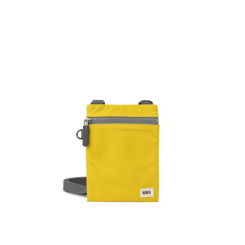ROKA Chelsea Mustard One Size Recycled Nylon Bag - OS sold by The Foot Factory