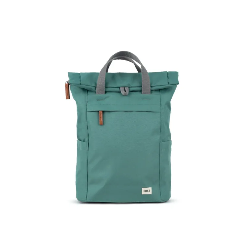 ROKA Finchley A Sage Medium Recycled Canvas Bag - OS sold by The Foot Factory