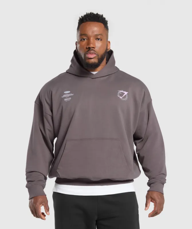 Gymshark Strength + Conditioning Hoodie - Brushed Purple sold by Gymshark