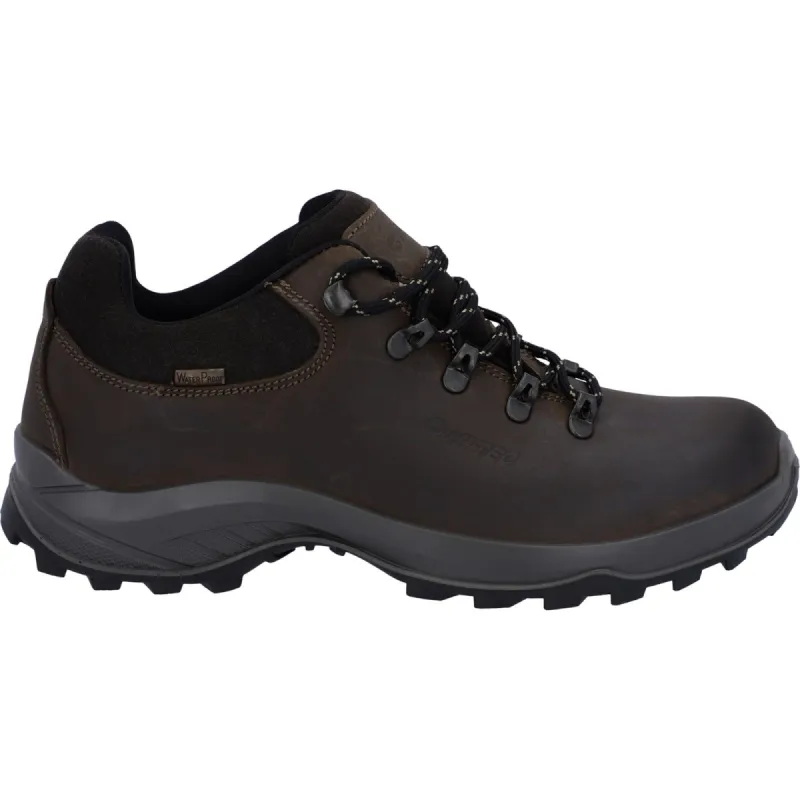 Hi-Tec Mens Walk Lite Camino Ultra Leather Hiking Trainers - Brown sold by The Foot Factory