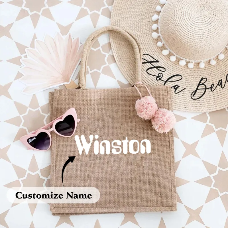 Personalized shoulder bag carry-on shopping bag 800332861812 sold by Cocomelody