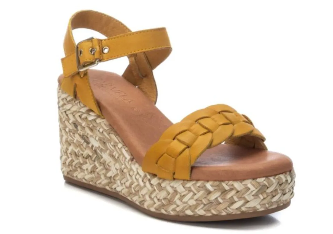 Carmela Womens Wedge Sandal - Amarillo sold by The Foot Factory