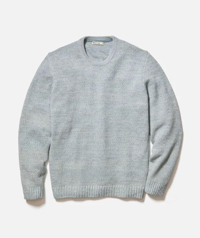 Marl Crew Sweater sold by Marine Layer