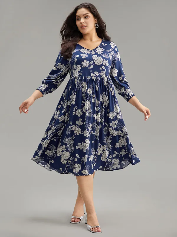 Supersoft Essentials Silhouette Floral Print Pocket Dress sold by Bloomchic