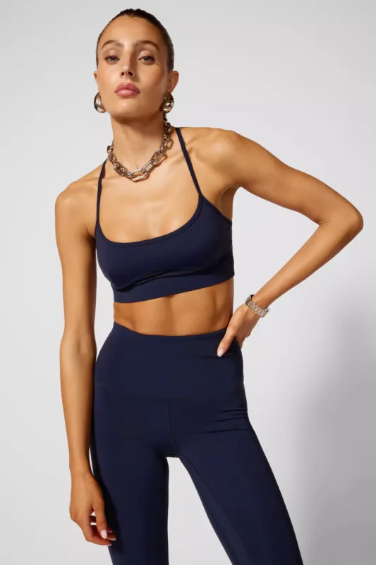 Sculpt Cross Back Bra - Navy Blazer sold by MPG
