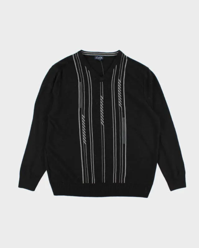 Vintage Arnold Palmer V-Neck Knit Jumper - XL sold by Rokit