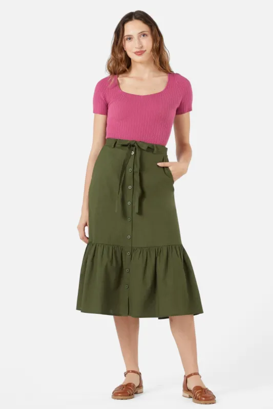 Jolie Midi Skirt sold by Princess Highway
