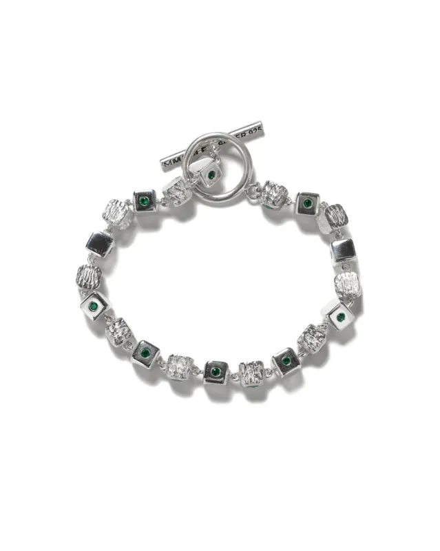 Romi's Bracelet (Silver 925/Emerald) sold by MAPLE