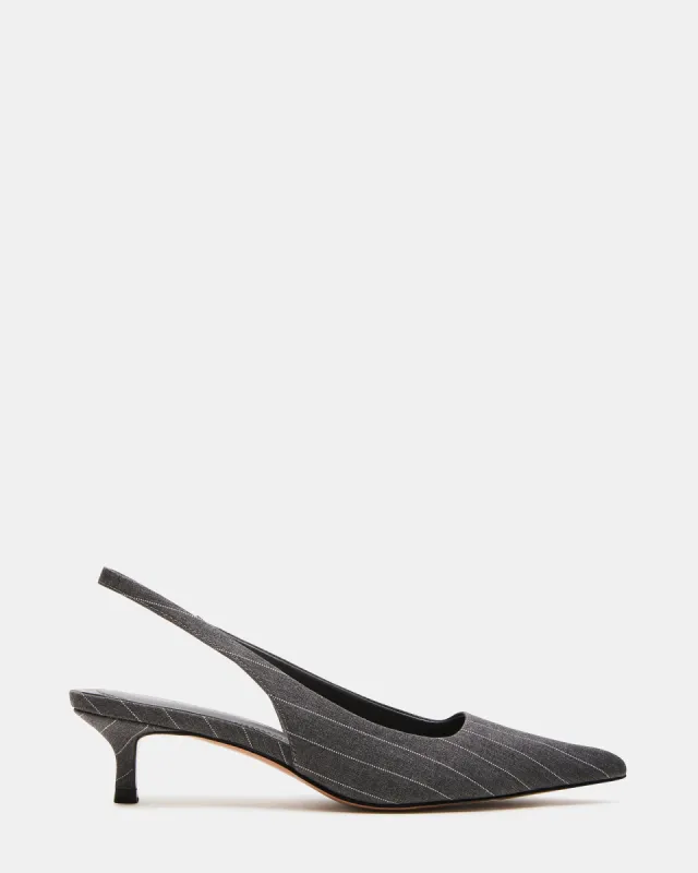 KITTIE GRAY PINSTRIPE sold by Steve Madden