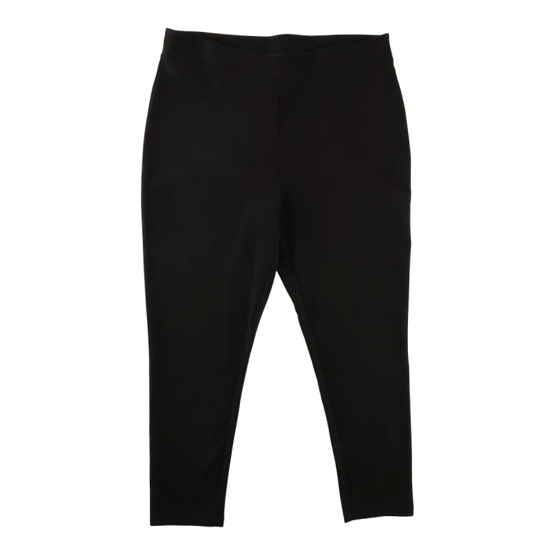 lily morgan Women's Plus Black Ponte Pants sold by Giant Tiger