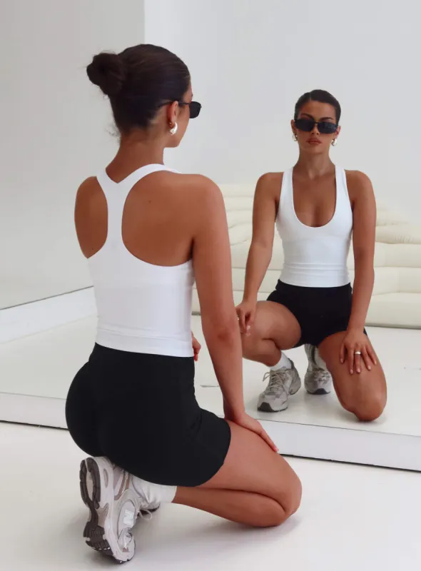Touchdown Active Contour Short Black sold by Princess Polly