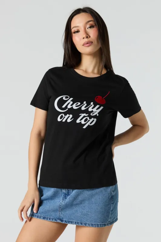 Cherry on Top Graphic T-Shirt sold by Urban Planet