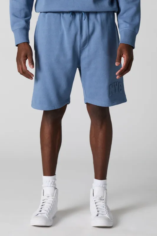 Short en molleton avec motif City embossé sold by Urban Planet