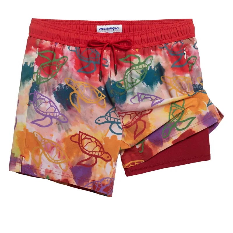 BioBloom Sea Turtle Swim Trunks sold by maamgic